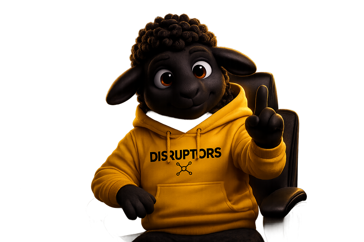 Sheppy - Mascota de DISRUPTORS
